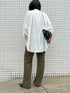 【 予約:9/下旬 】SIDE SLIT SLACKS /Y253-31103-2